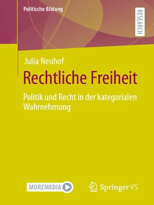 cover image of Rechtliche Freiheit